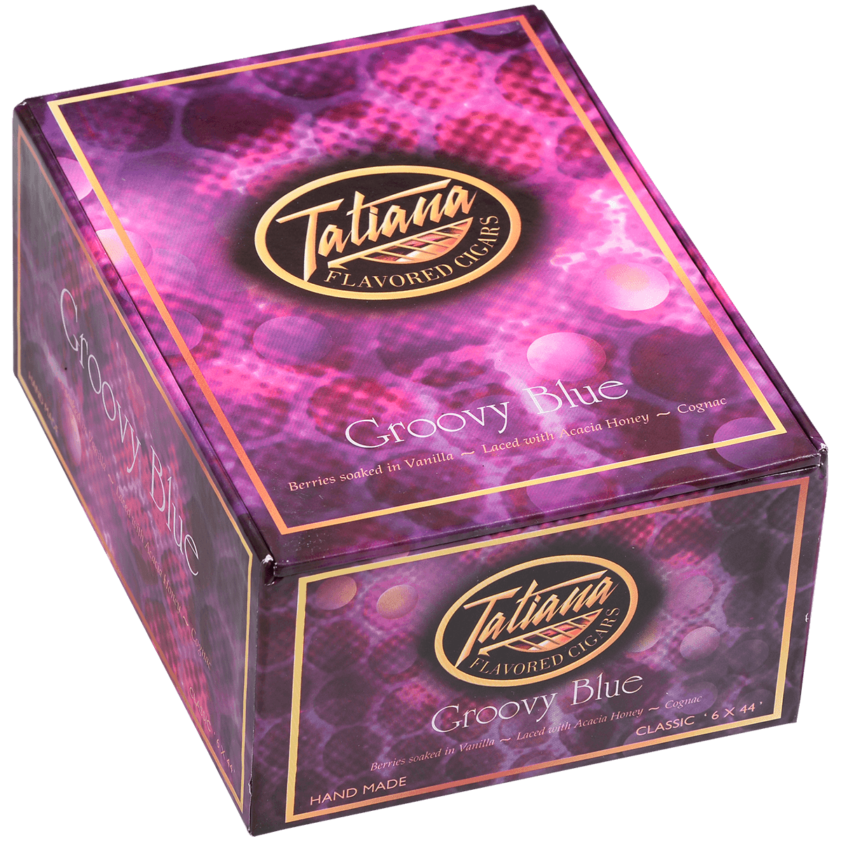 Tatiana Trio Classic Groovy Blue 25 Ct. Box 6.00X44