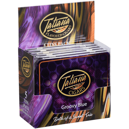 Tatiana Trio Petites Groovy Blue 5/10 Tins 4.00X30