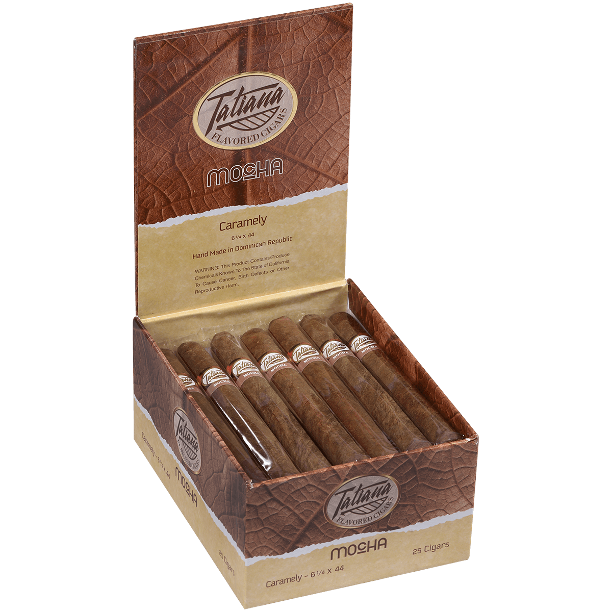 Tatiana Mocha Caramely 25 Ct. Box 6.00X43