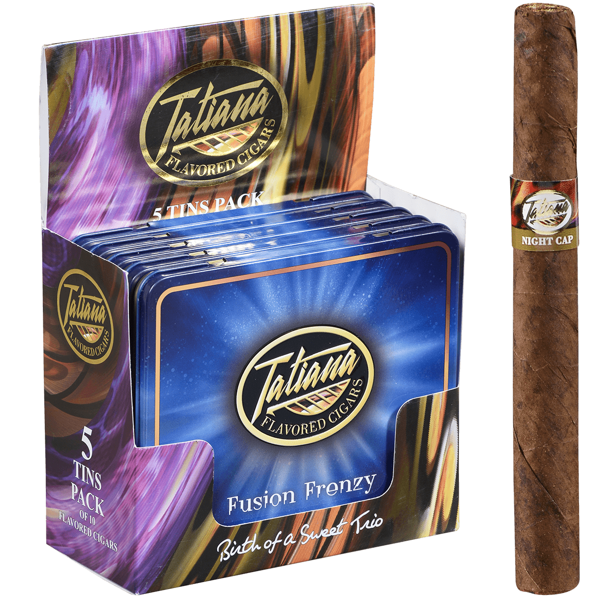 Tatiana Trio Petites Night Cap 5/10 Tins 4.00X30