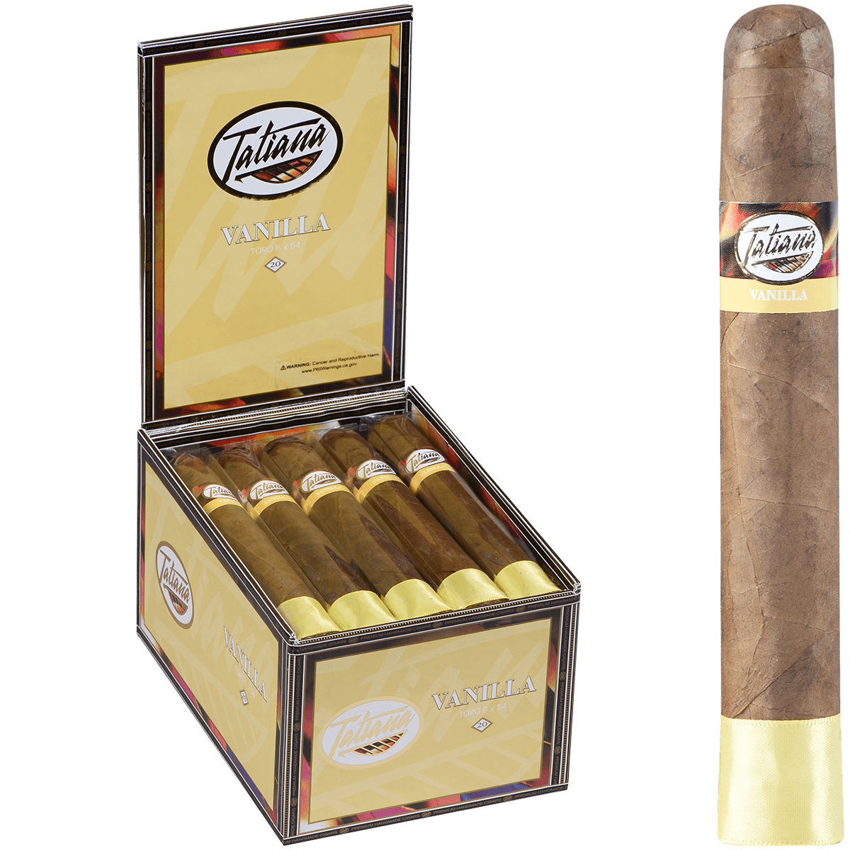 Tatiana Toro Vanilla 20 Ct Box 6X54