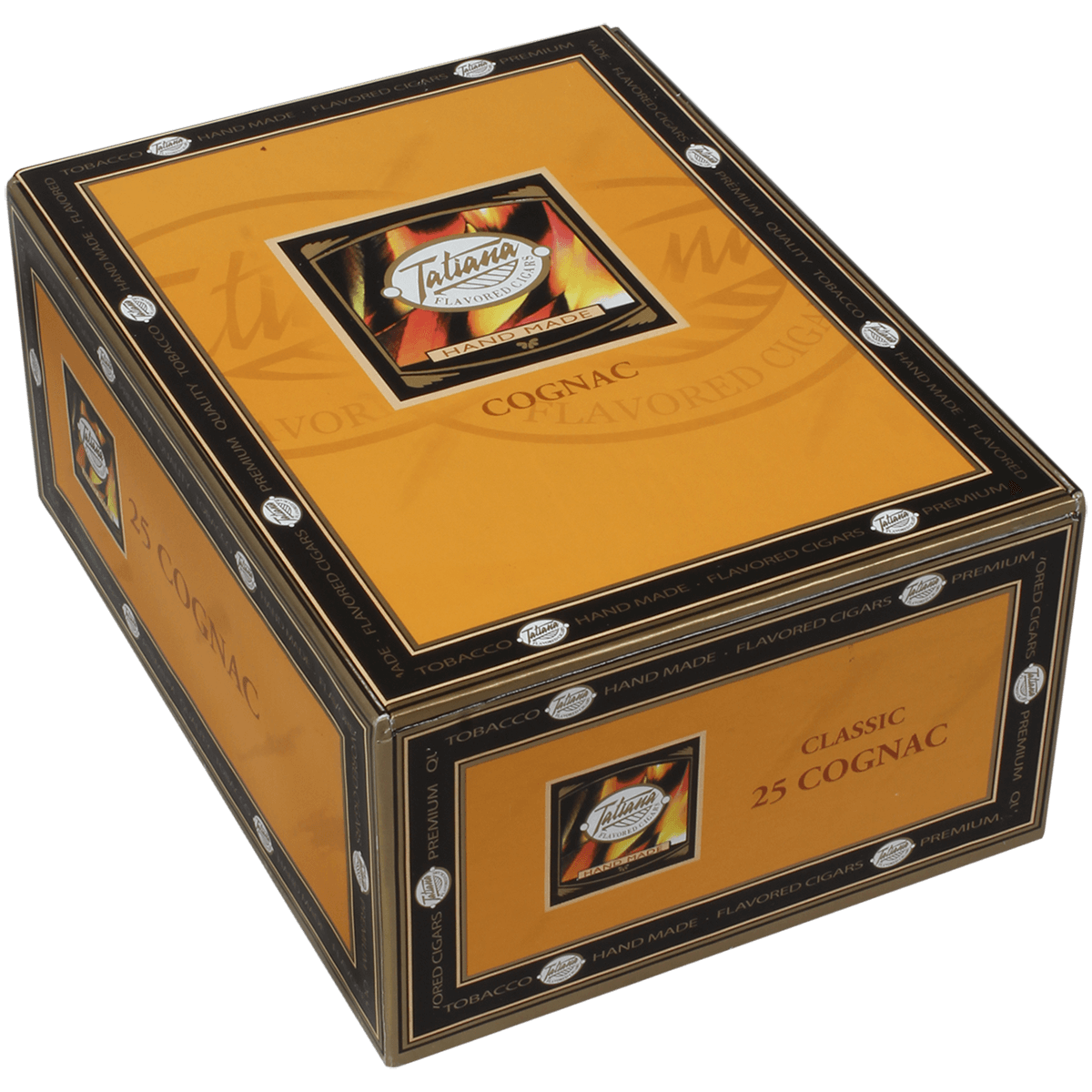 Tatiana Classic Cognac 25 Ct. Box 6.00X44