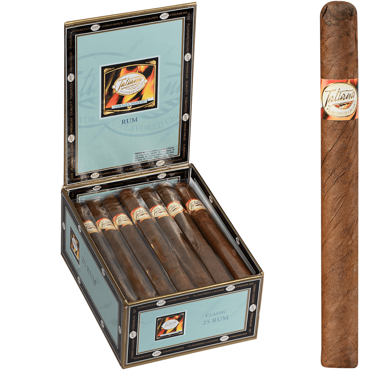 Tatiana Classic Rum 25 Ct. Box 6.00X44