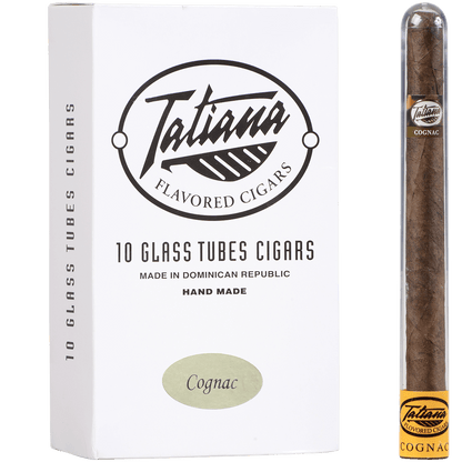 Tatiana Classic Cognac 10 Ct. Box Acrylic Tubes 6.00X44