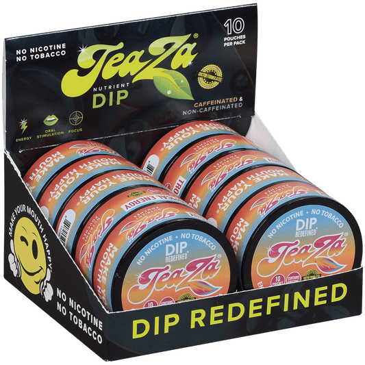 Teaza Energy Pouches Tropical 50 Mg 1/10 Tins