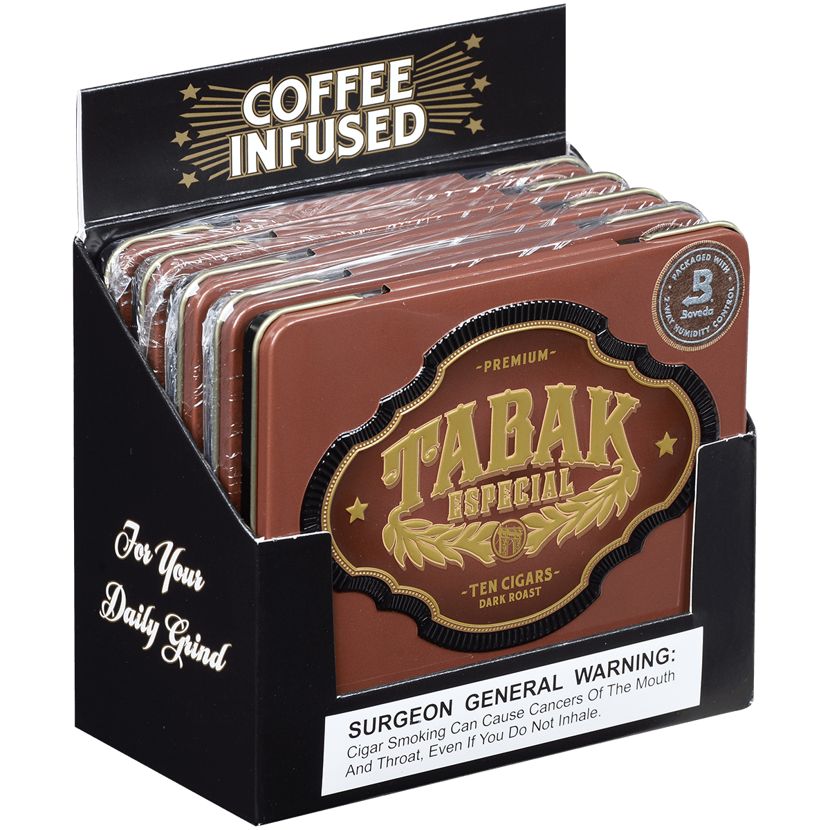 Tabak Especial By Drew Estate Negra Cafecita 5/10 Tins 4.00X32