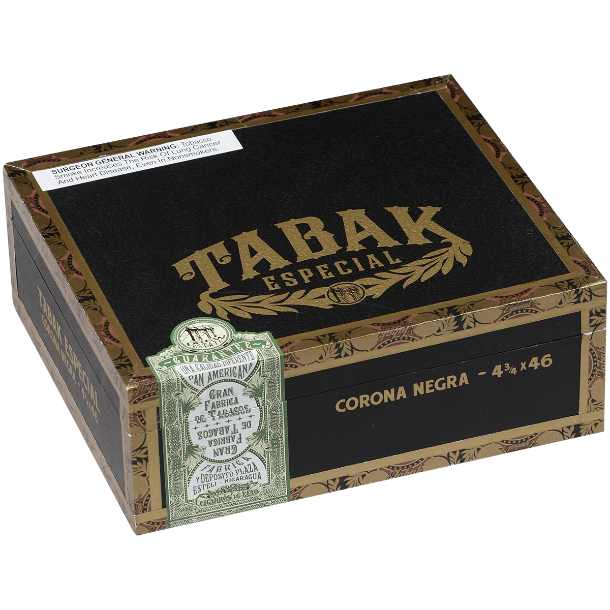 Tabak Especial By Drew Estate Negra Corona 24 Ct. Box 4.75X46