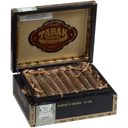 Tabak Especial By Drew Estate Negra Robusto 24 Ct. Box 5.00X54