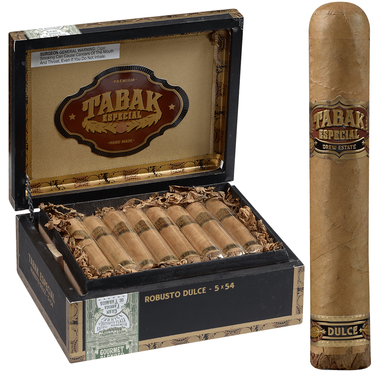 Tabak Especial By Drew Estate Dulce Robusto 24 Ct. Box 5.00X54