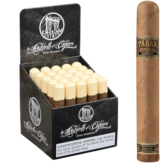 Tabak Especial By Drew Estate Dulce Toro Tubos 25 Ct. Display 6.00X52