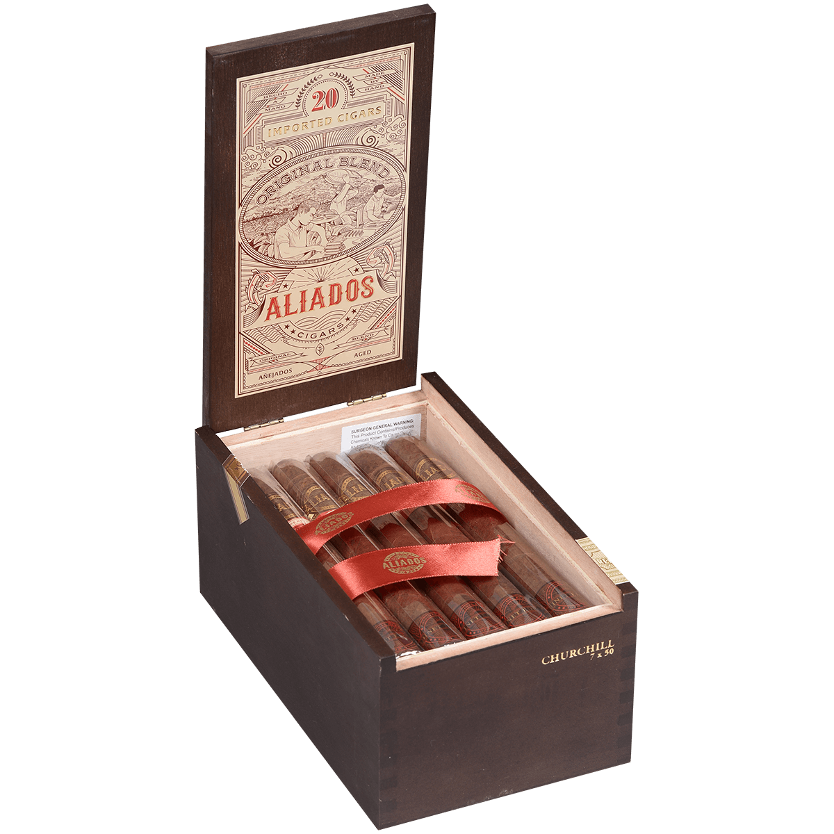 Oliva Cuba Aliados Churchill By Epc 20Ct. Box 7.00X6