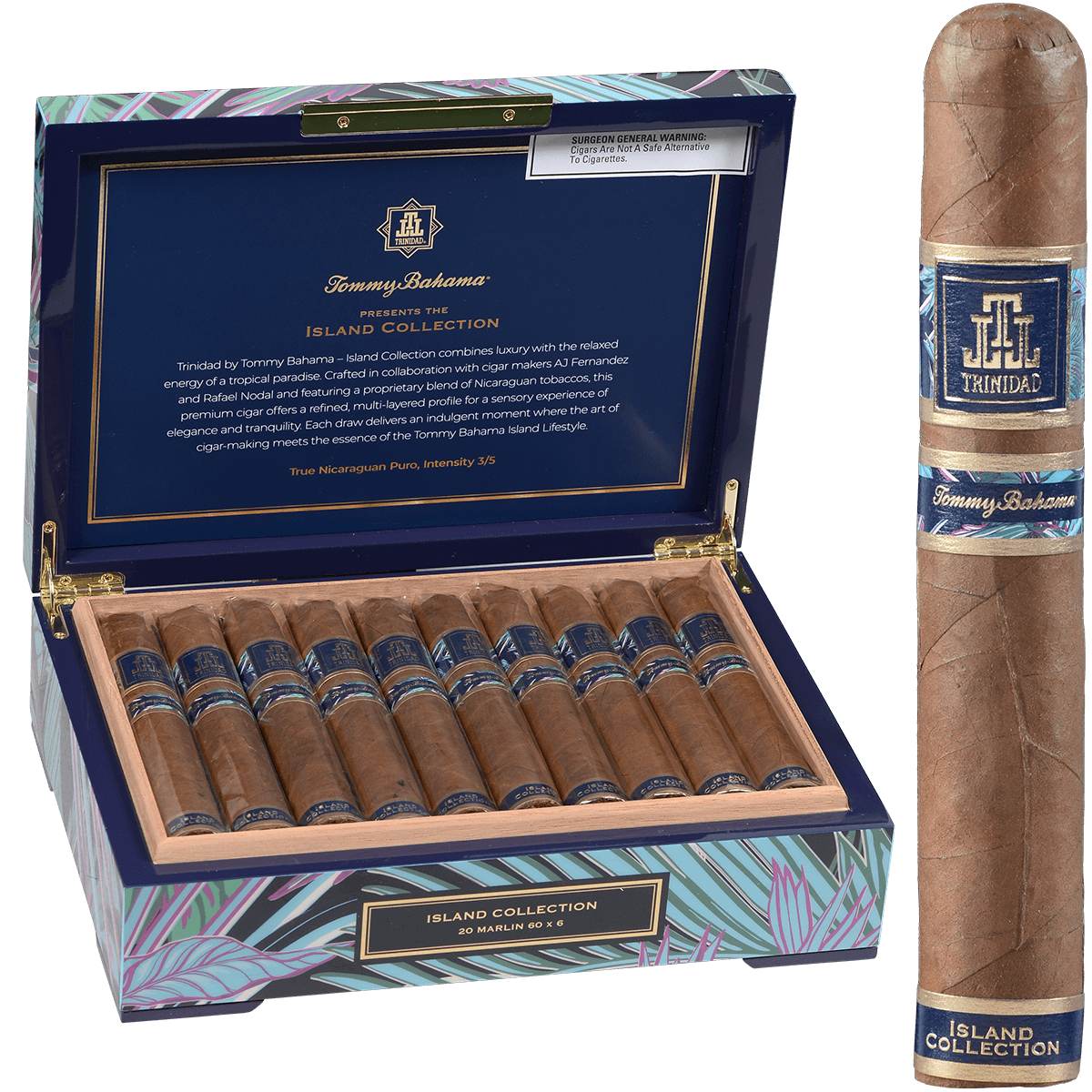 Trinidad Tommy Bahama Collection Marlin 20 Ct. Box 6.00X60