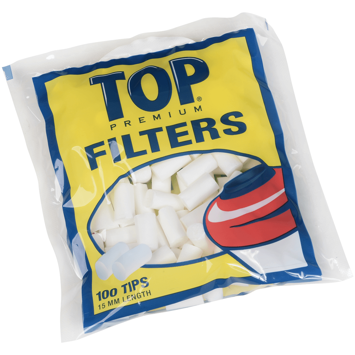 Filter Tips Top 15 Mm Length 30/100 Ct. Bags