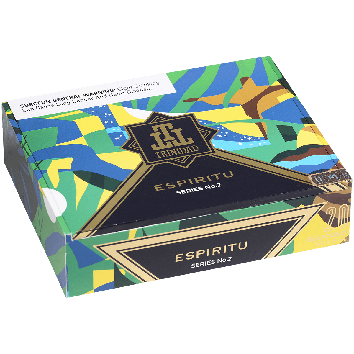 Trinidad Espiritu No.2 Belicoso 20 Ct. Box 6.125X52