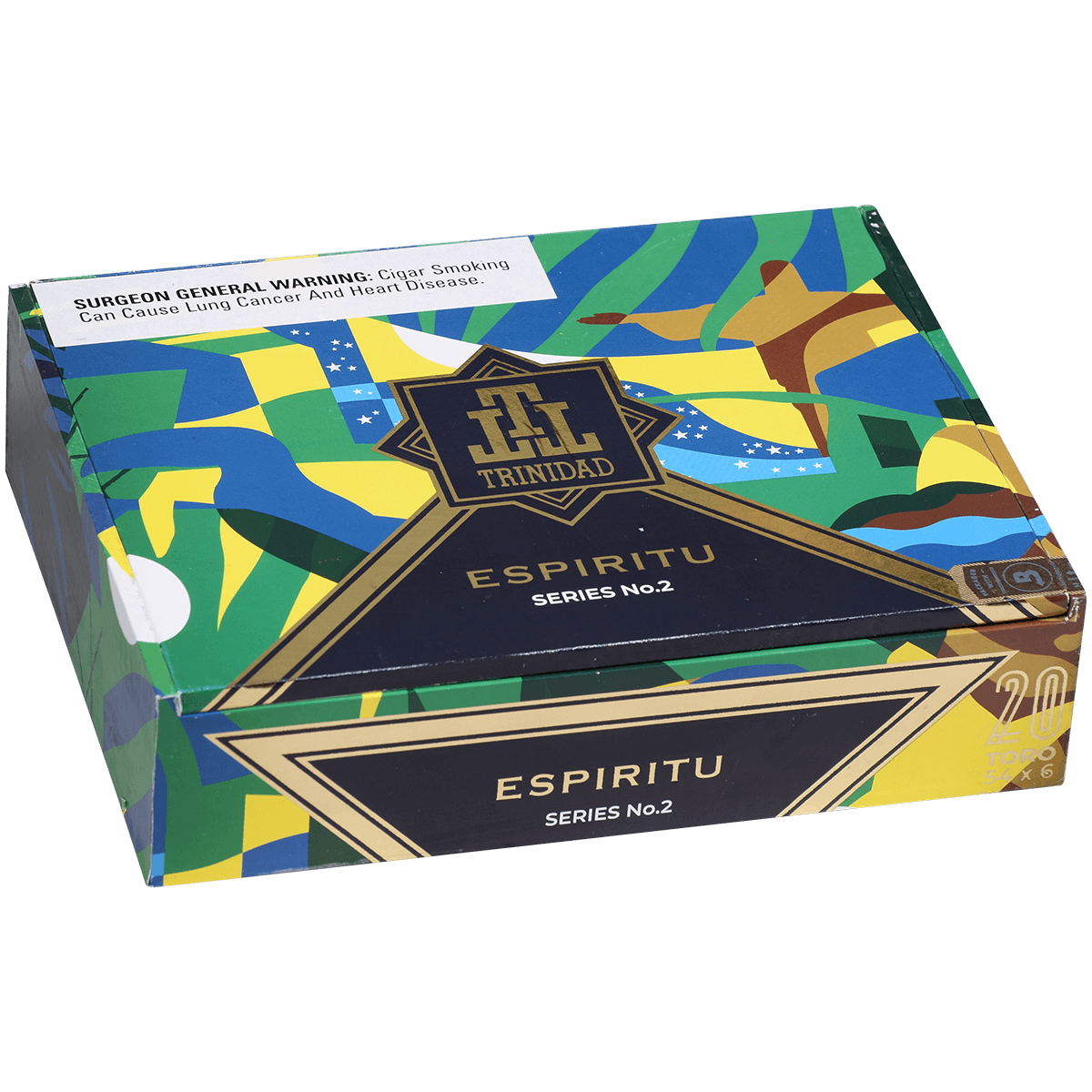 Trinidad Espiritu No.2 Toro 20 Ct. Box 6.00X54