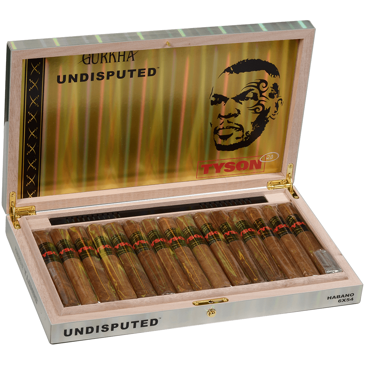 Tyson 2.0 Undisputed Habano 15Ct Box 6X54