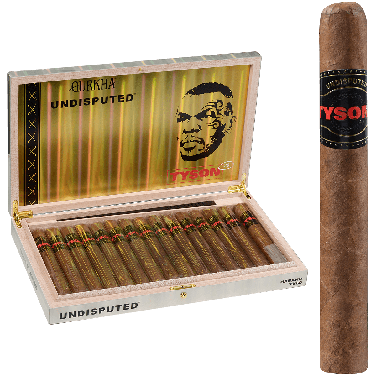 Tyson 2.0 Undisputed Habano 15Ct Box 7X60