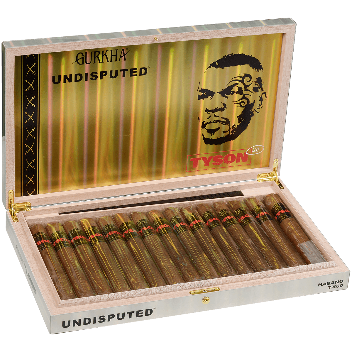 Tyson 2.0 Undisputed Habano 15Ct Box 7X60