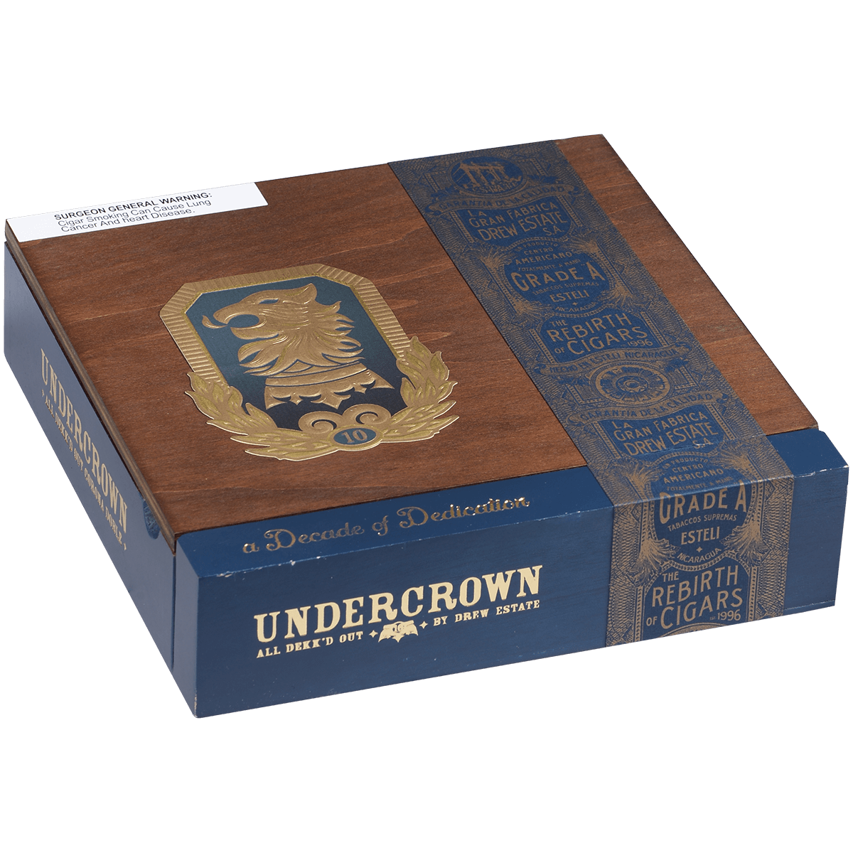 Undercrown 10 Corona Doble 20 Ct Box 7.00X50