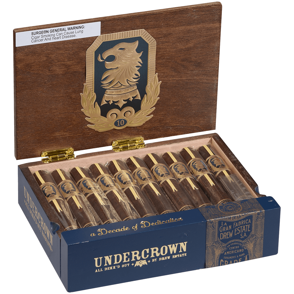 Undercrown 10 Robusto 20 Ct Box 5.00X50