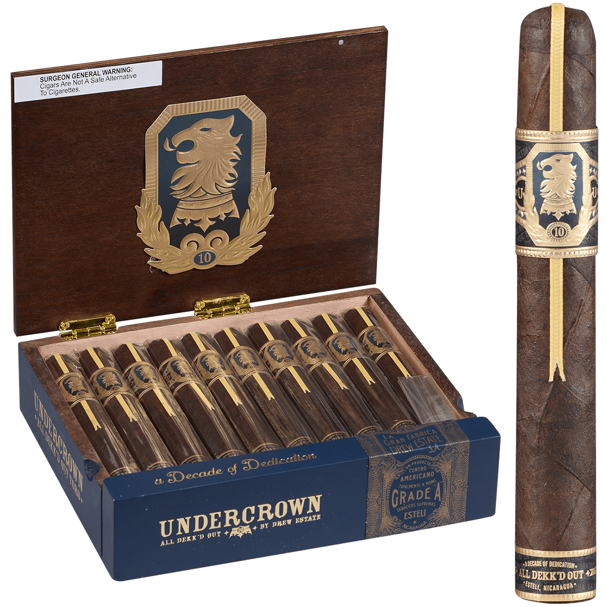 Undercrown 10 Toro 20 Ct Box 6.00X52