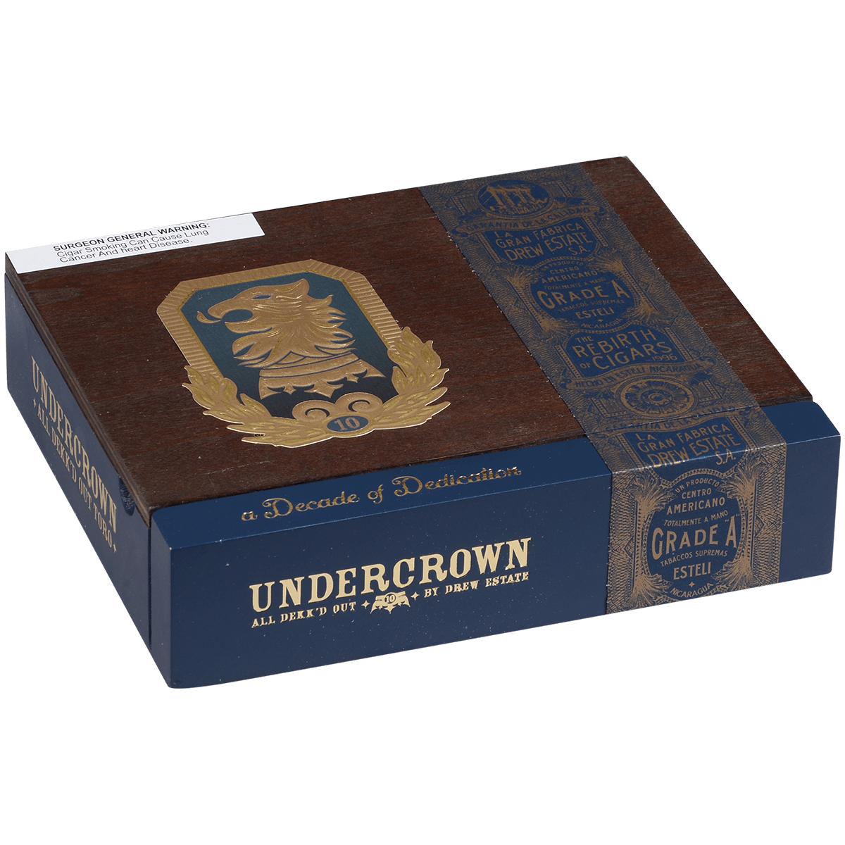 Undercrown 10 Toro 20 Ct Box 6.00X52