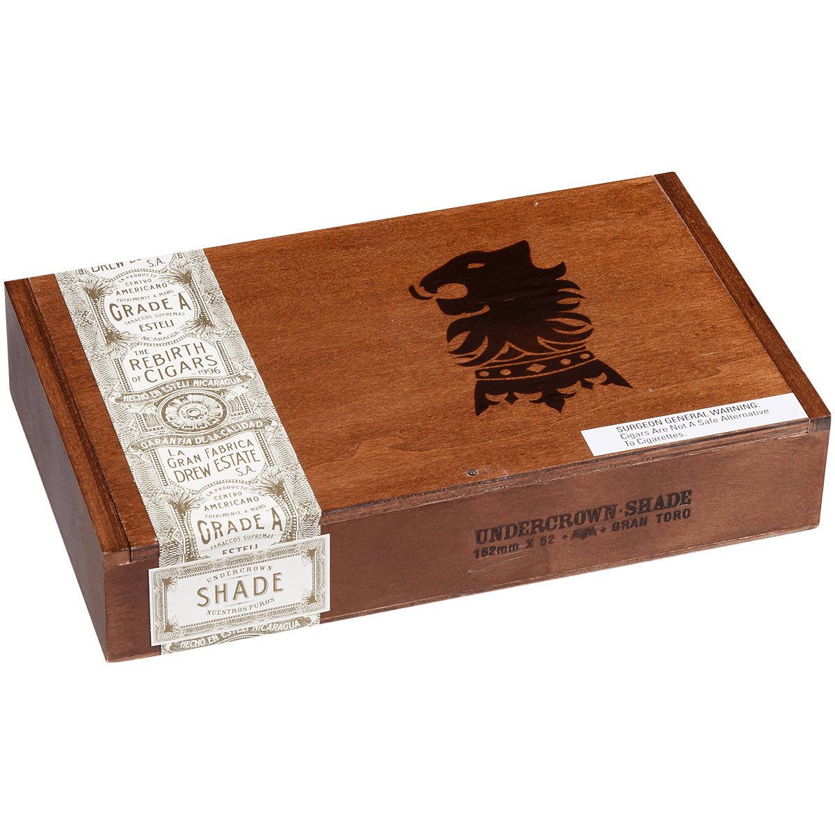 Undercrown Ct Shade Gran Toro 25 Ct. Box 6.00X52