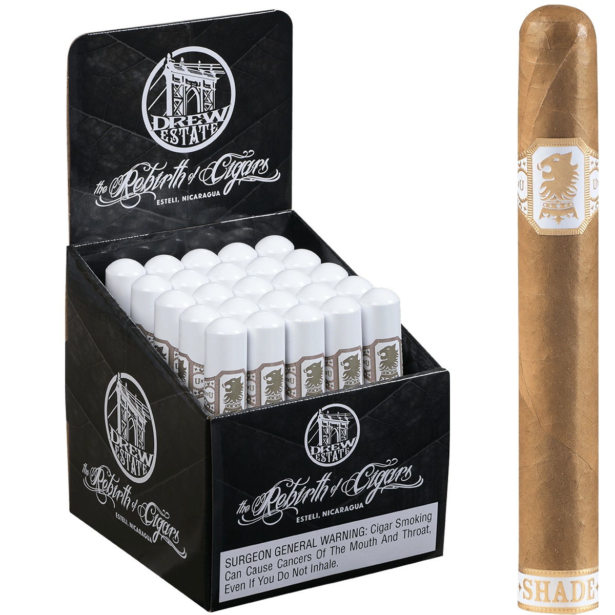 Undercrown Ct Shade Gran Toro Tubos 25 Ct. Display