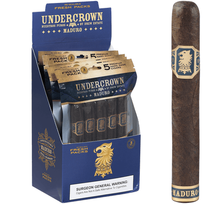 Undercrown Maduro Gran Toro Five Fresh Packs 5/5 Ct. Box 6.00X52