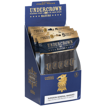 Undercrown Maduro Gran Toro Five Fresh Packs 5/5 Ct. Box 6.00X52