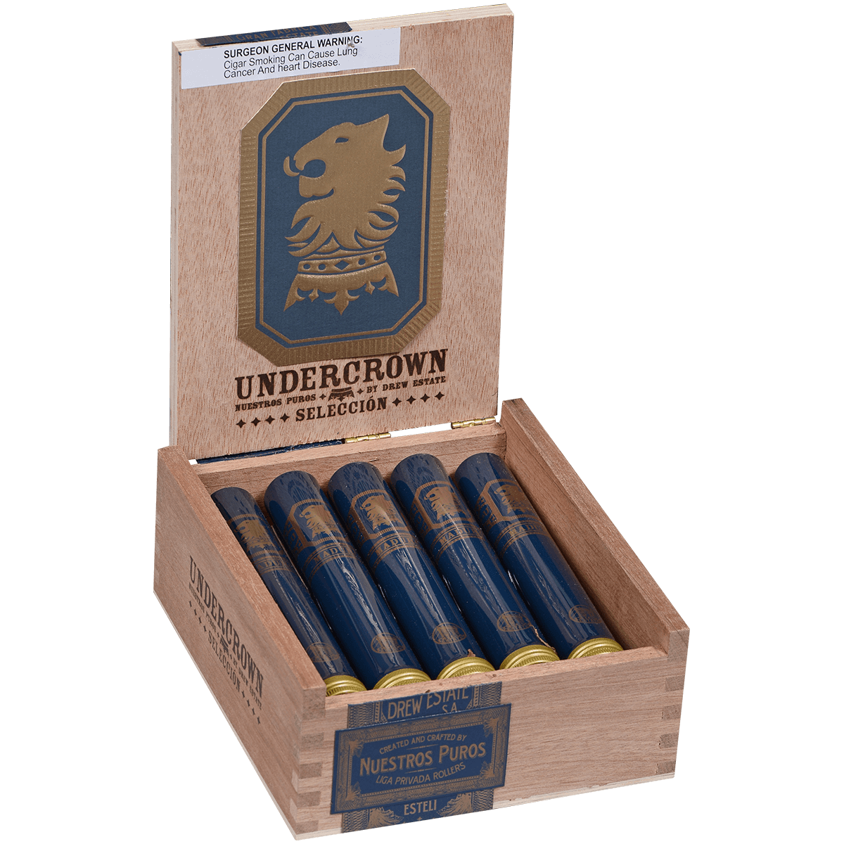 Undercrown Seleccion Maduro Tubes 10 Ct. Box 6.00X50