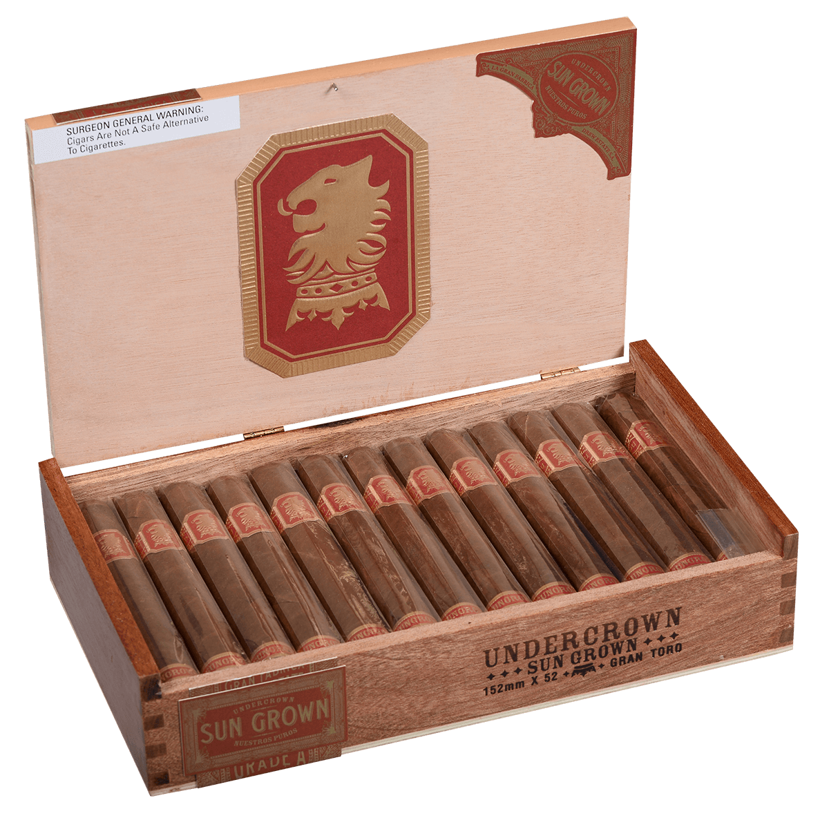 Undercrown Sun Grown Gran Toro 25 Ct. Box 6.00X52