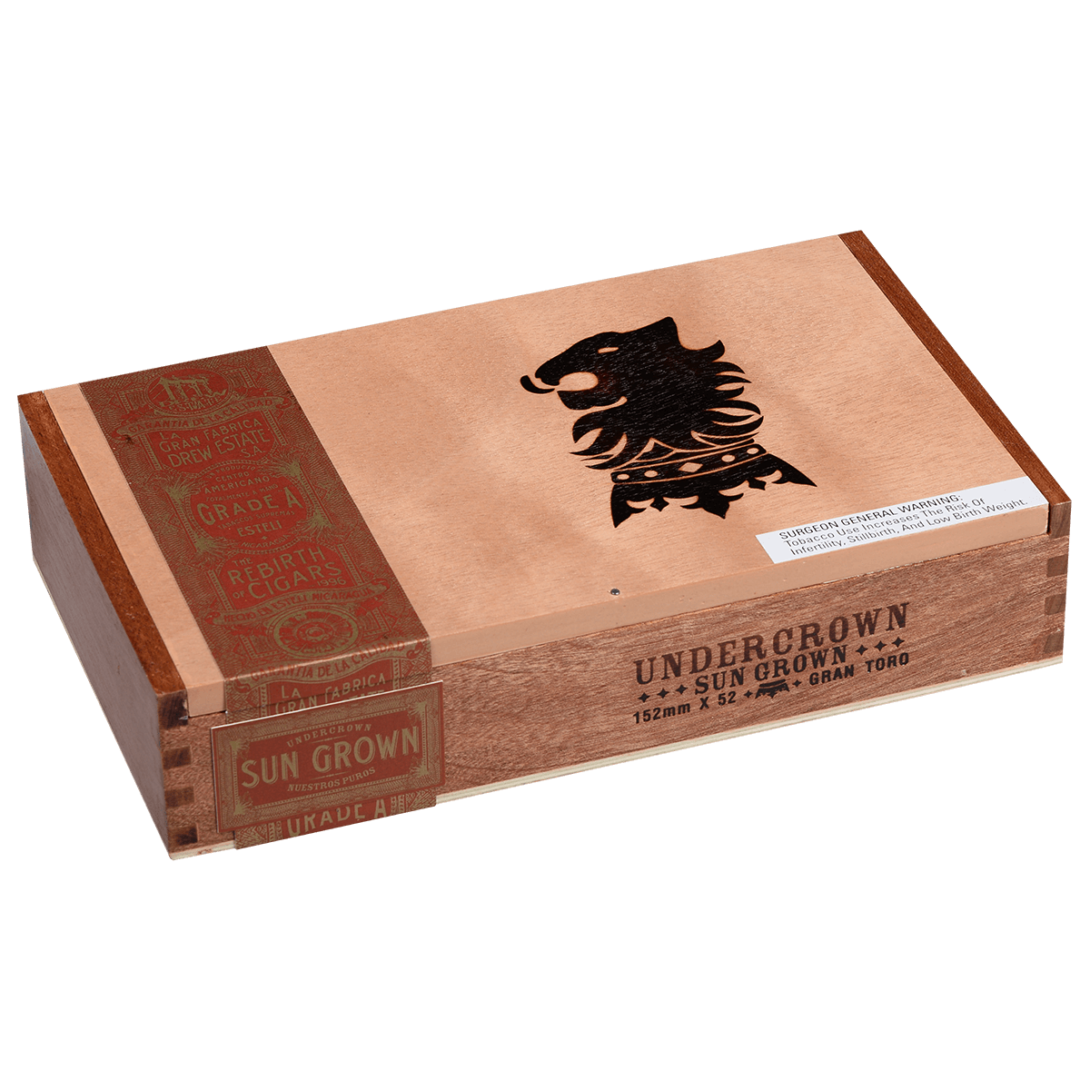 Undercrown Sun Grown Gran Toro 25 Ct. Box 6.00X52