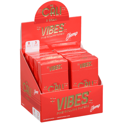 **VIBES- THE CALI- 3GRAMS- HEMP 3CALIS- 8CT.