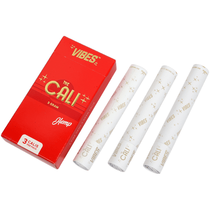 **VIBES- THE CALI- 3GRAMS- HEMP 3CALIS- 8CT.