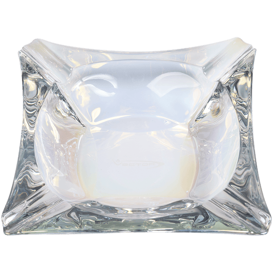 Vector Premium Glass Art Deco Ashtray Prizm