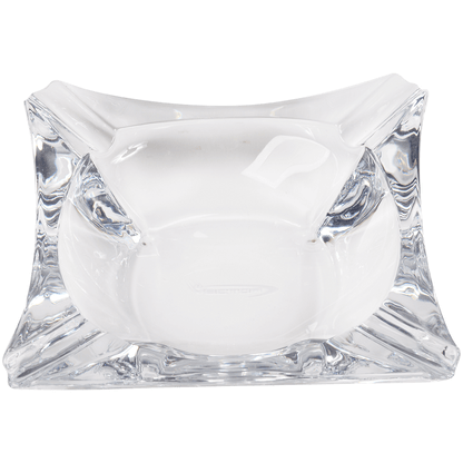 Vector Premium Glass Art Deco Ashtray Clear