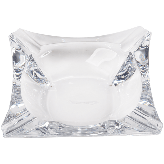 Vector Premium Glass Art Deco Ashtray Clear