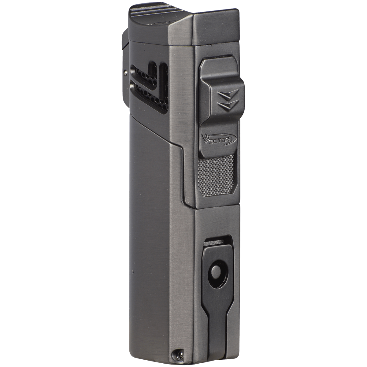 Lighters Vector Caliper Singe Large Torch Matte Gunmetal Satin
