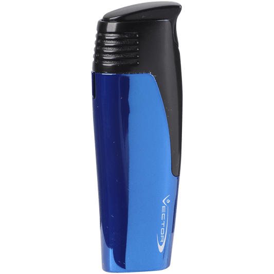 Lighter Vector Coup Single Torch Sparkle Blue