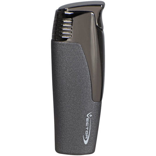 Lighter Vector Coup Single Torch Grey Crackle