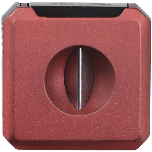 Cutters Vector Vcube V Cutter W Punch And Poker Matte Metallic Red Rubber