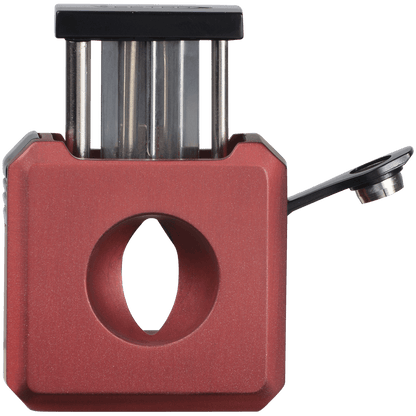 Cutters Vector Vcube V Cutter W Punch And Poker Matte Metallic Red Rubber