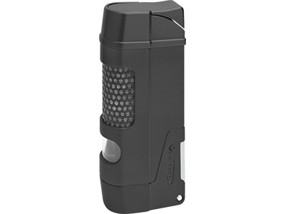 Lighter Vector Delta Black Matte W Punch