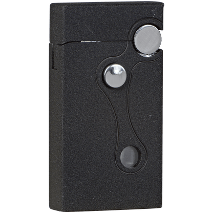 Lighter Vector Elite Black Crakle Matte Dual-Flame