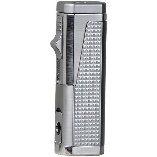 Lighter Vector Urbano Triple Torch Chrome Satin