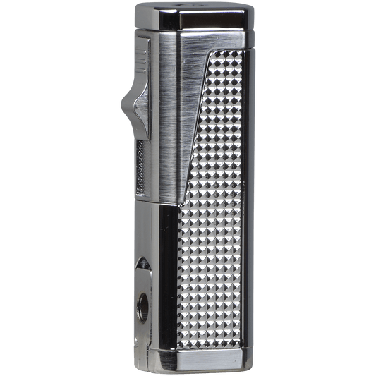 Lighter Vector Urbano Triple Torch Hi-Polished Chorme