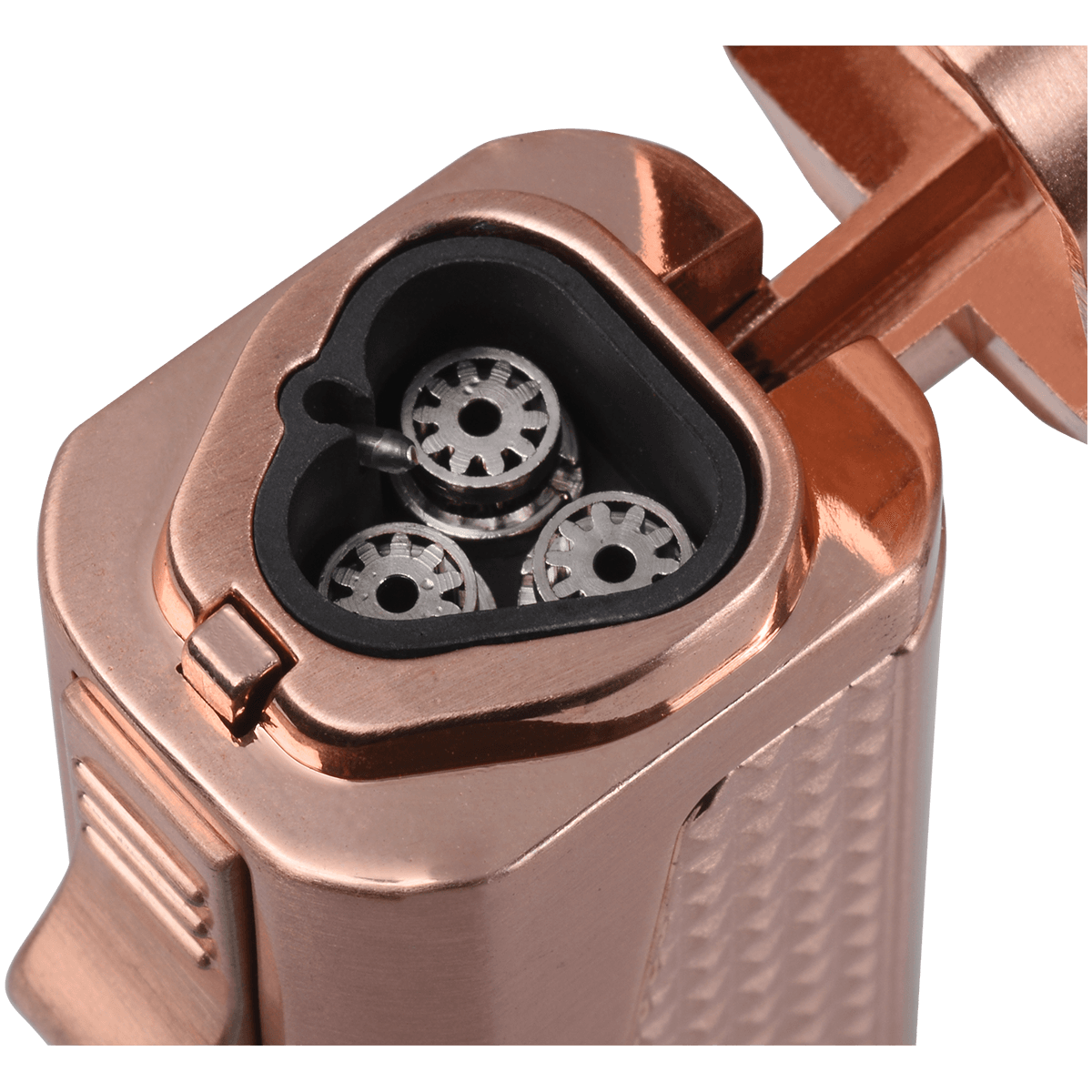 Lighter Vector Urbano Triple Torch Rose Gold