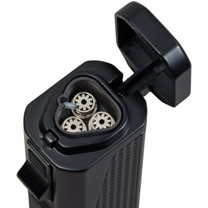 Lighter Vector Urbano Triple Torch Black Matte