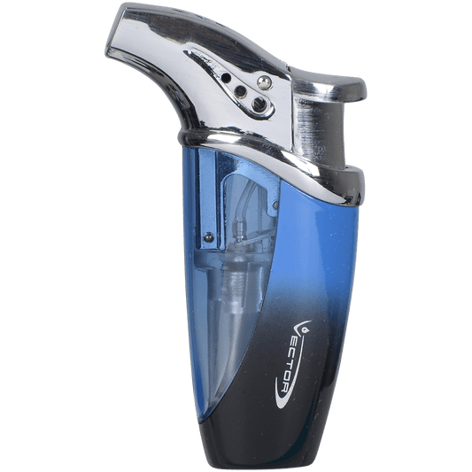 Lighter Vector Volt Blue Black Lacquer